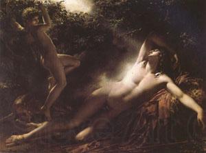 Anne-Louis Girodet-Trioson The Sleep of Endymion (mk05) France oil painting art